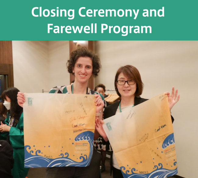 Closing Ceremony and Farewell Program