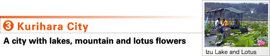 3.Kurihara City@A city with lakes, mountain and lotus flowers