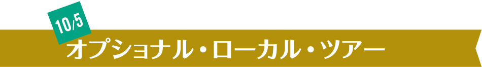 オプショナル・ローカル・ツアー